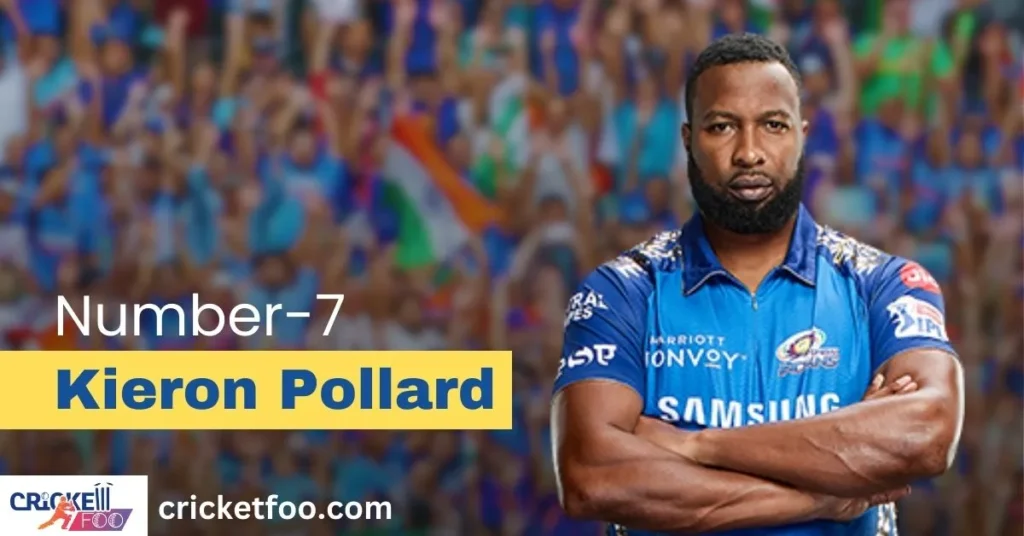 Top 10 Batsman Who Hit Most Sixes in IPL : Kieron Pollard