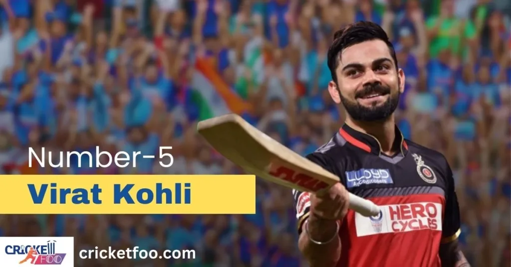 Top 10 Batsman Who Hit Most Sixes in IPL : Virat Kohli