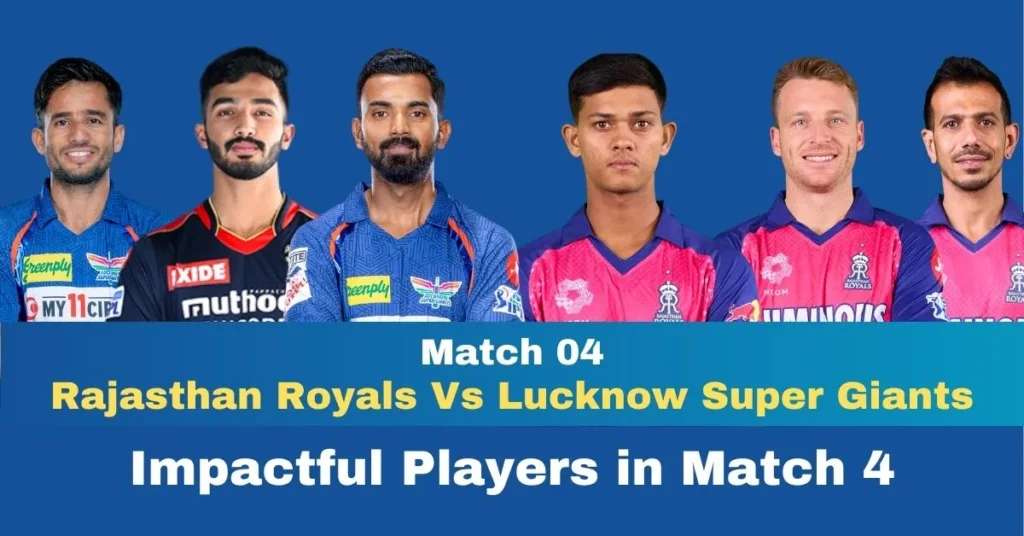 Impactful Players in Match 4